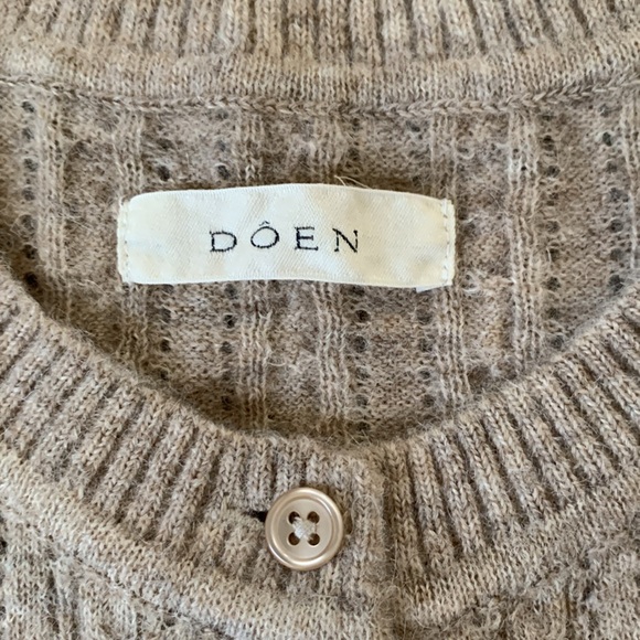 Doen Altheda Cardigan Sweater Size Small - Picture 6 of 11
